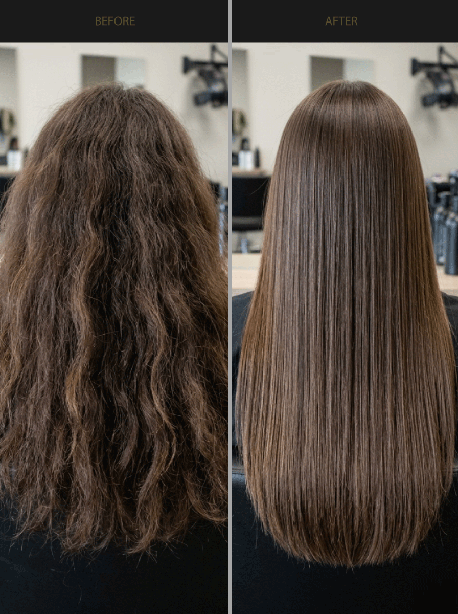 Coarse and thick hair