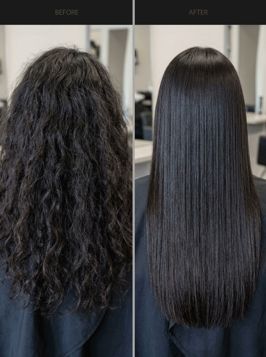 Curly and wavy hair