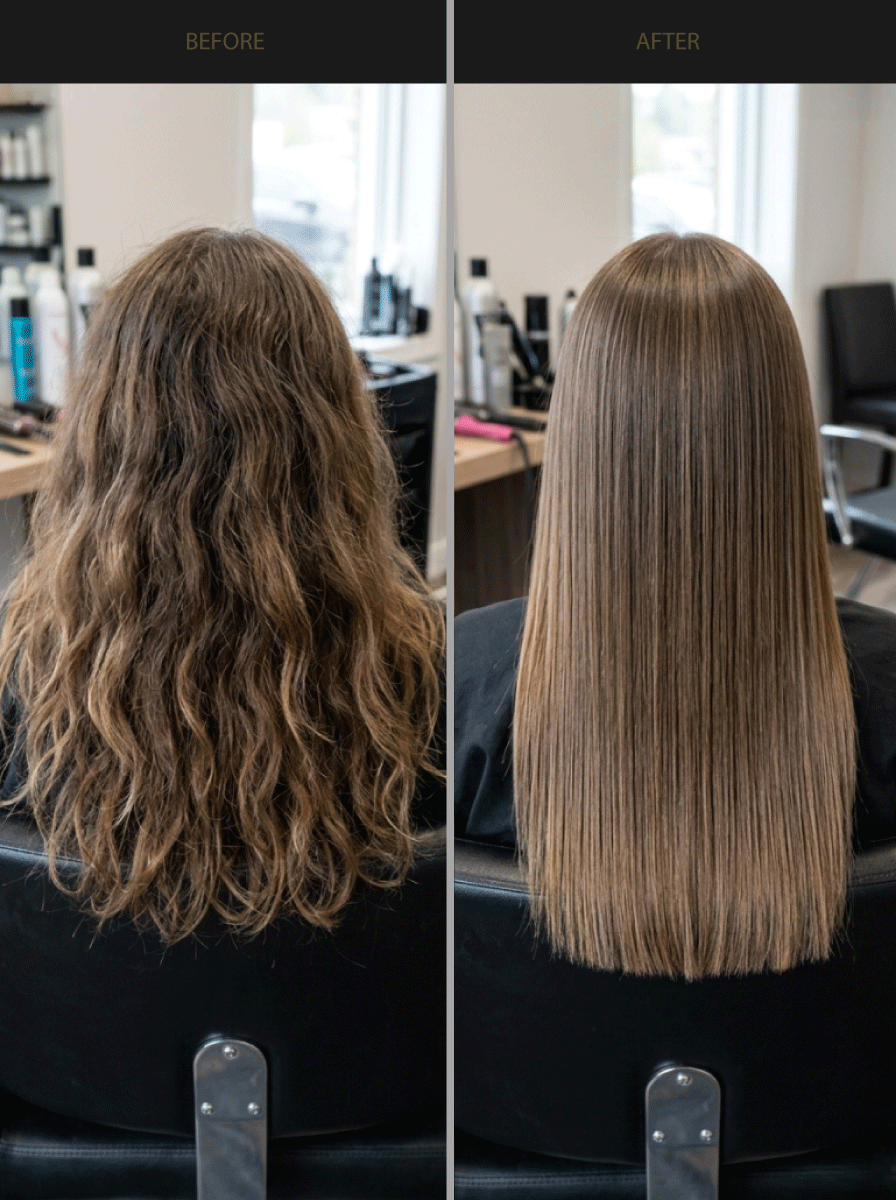Fine and delicate hair
